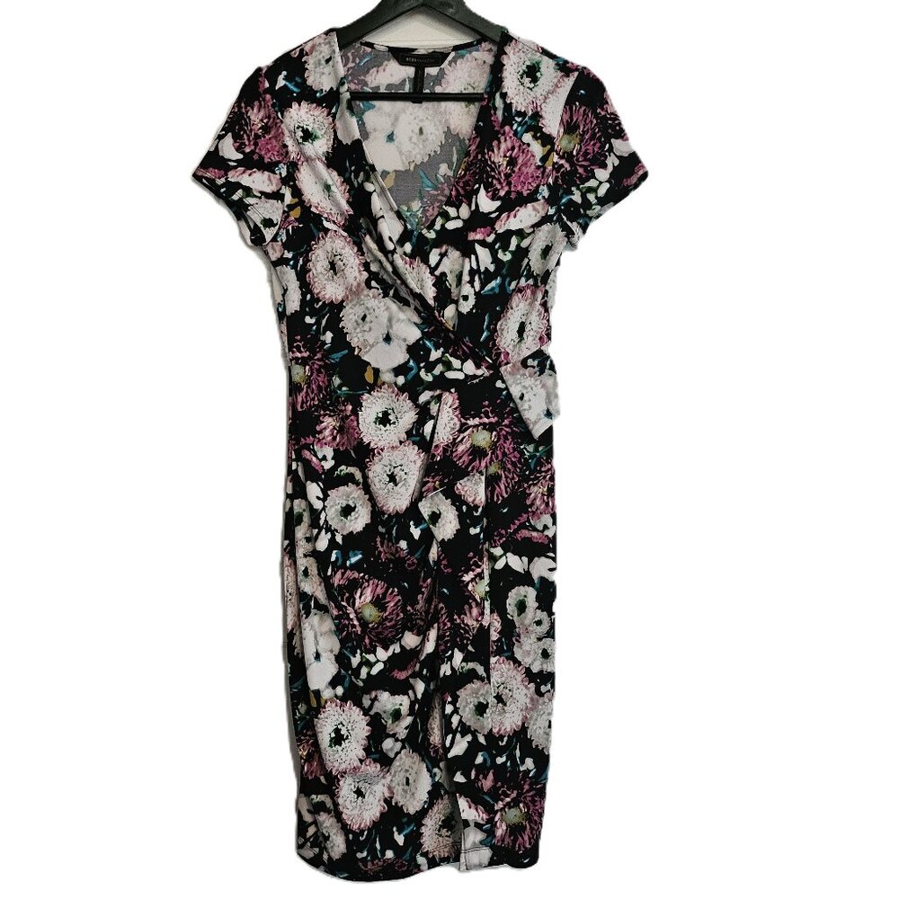 BCBGMaxAzria Floral Dress Size Small